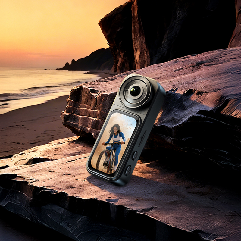 Sports Equipment Video - 2.7K Pocket Action Camera, Equipped with