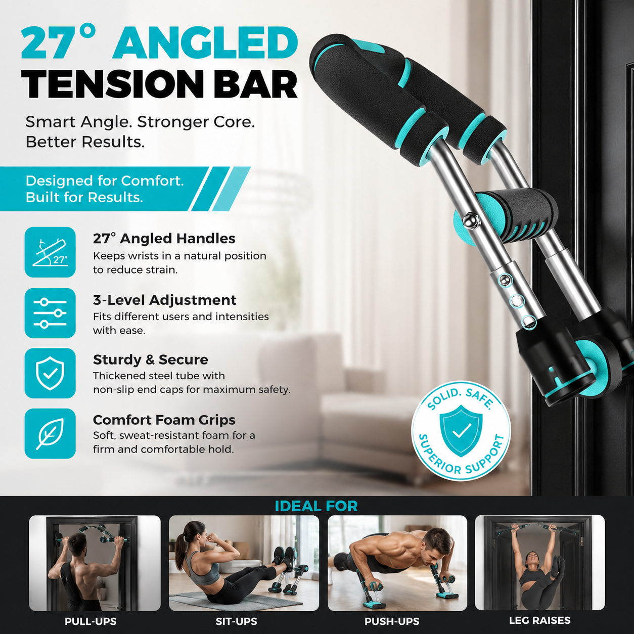 Sports Equipment At Home - 5 Levels Adjustable Twister Arm Chest