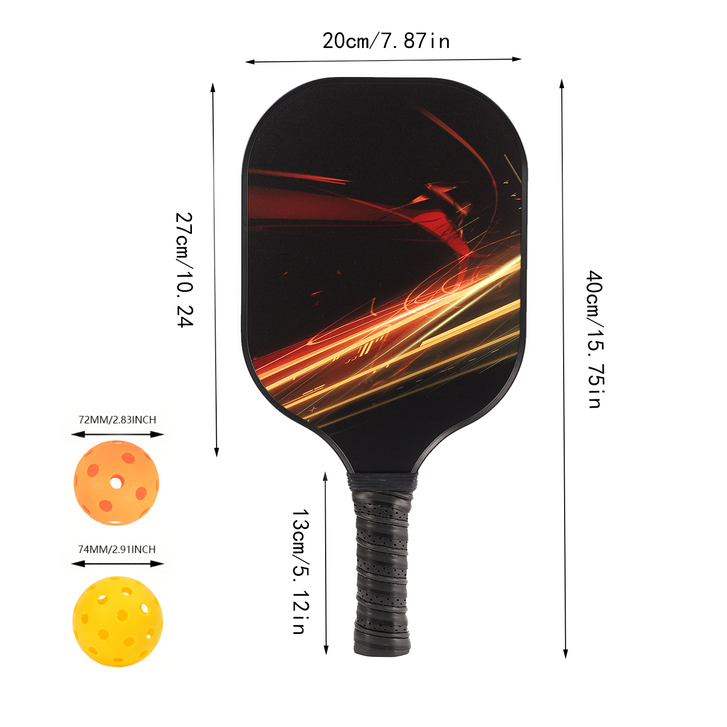 Pickleball Paddles USAPA Appro - Cricket Bat Tape Ball reseña y precio