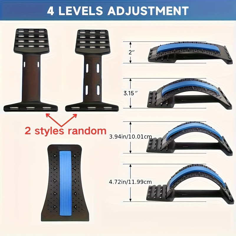 3-Level Back Stretcher Posture - Sports Equipment At Home reseña y precio