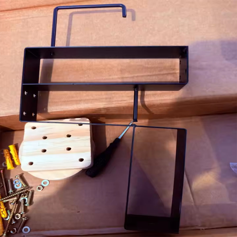 Wood Motorcycle Helmet Holder  - Sports Equipment At Home reseña y precio