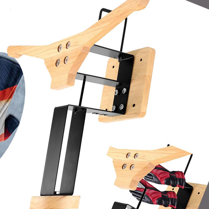 Wood Motorcycle Helmet Holder  - Sports Equipment At Home reseña y precio