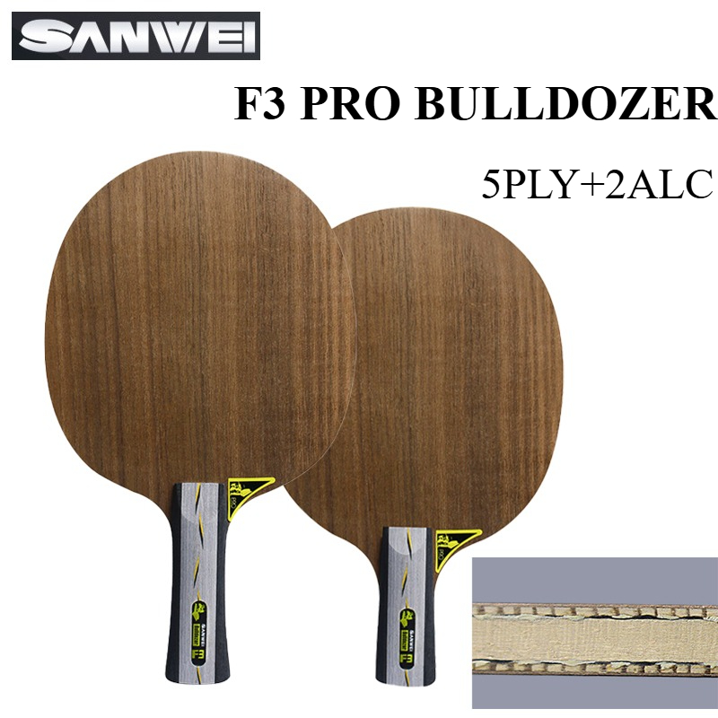 SANWEI F3 PRO BULLDOZER Table  - Table Tennis Paddle reseña y precio