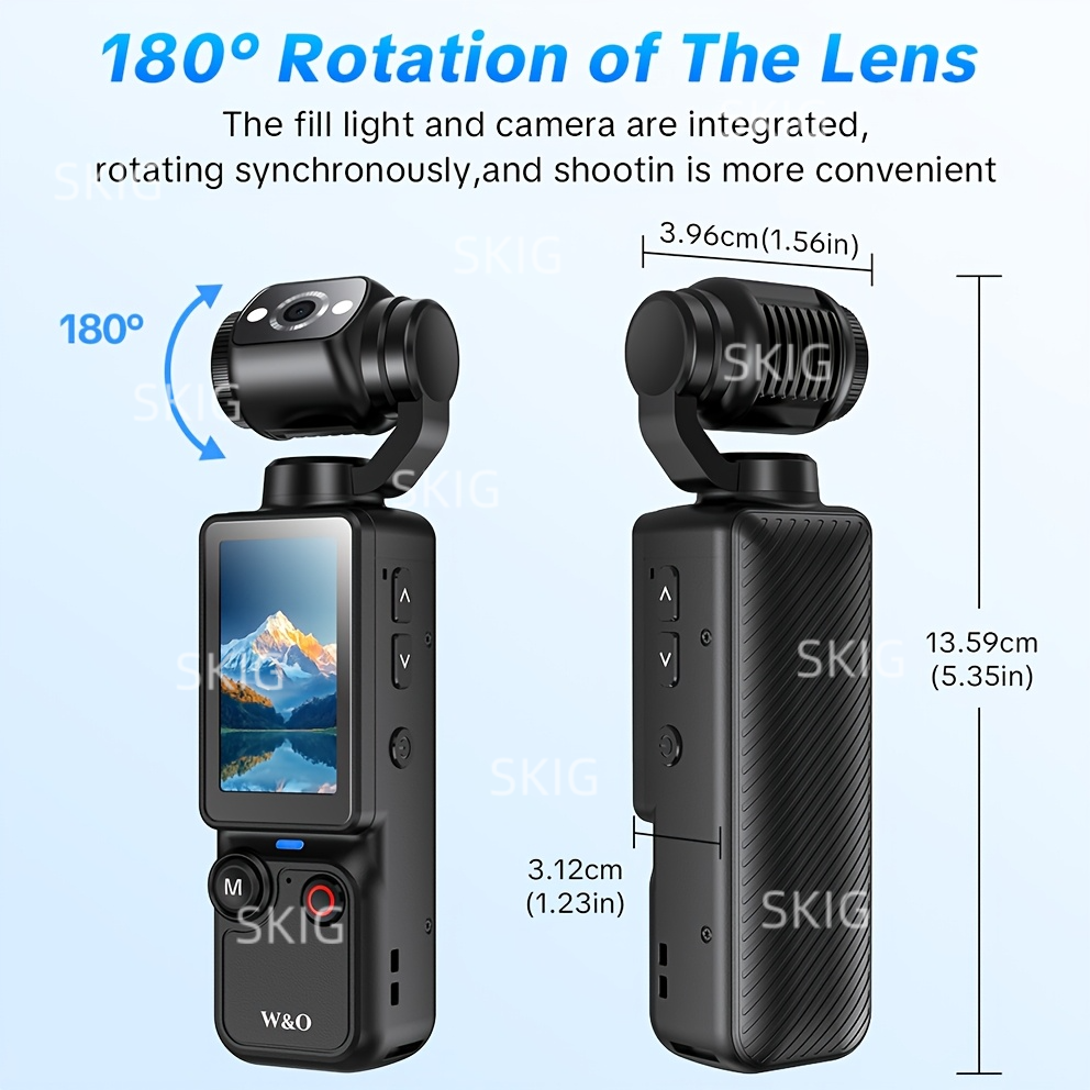 SKIG 1080P Sports Action Camer - Sports Equipment Video reseña y precio