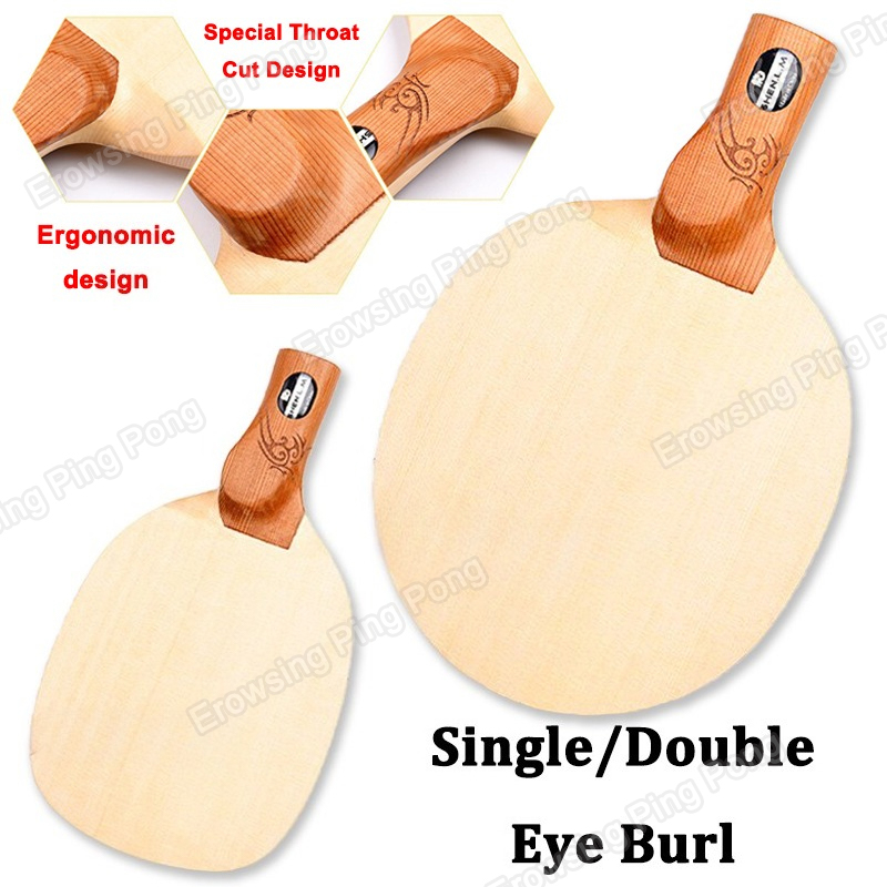 1-Ply Hinoki Table Tennis Blad - Table Tennis Paddle reseña y precio