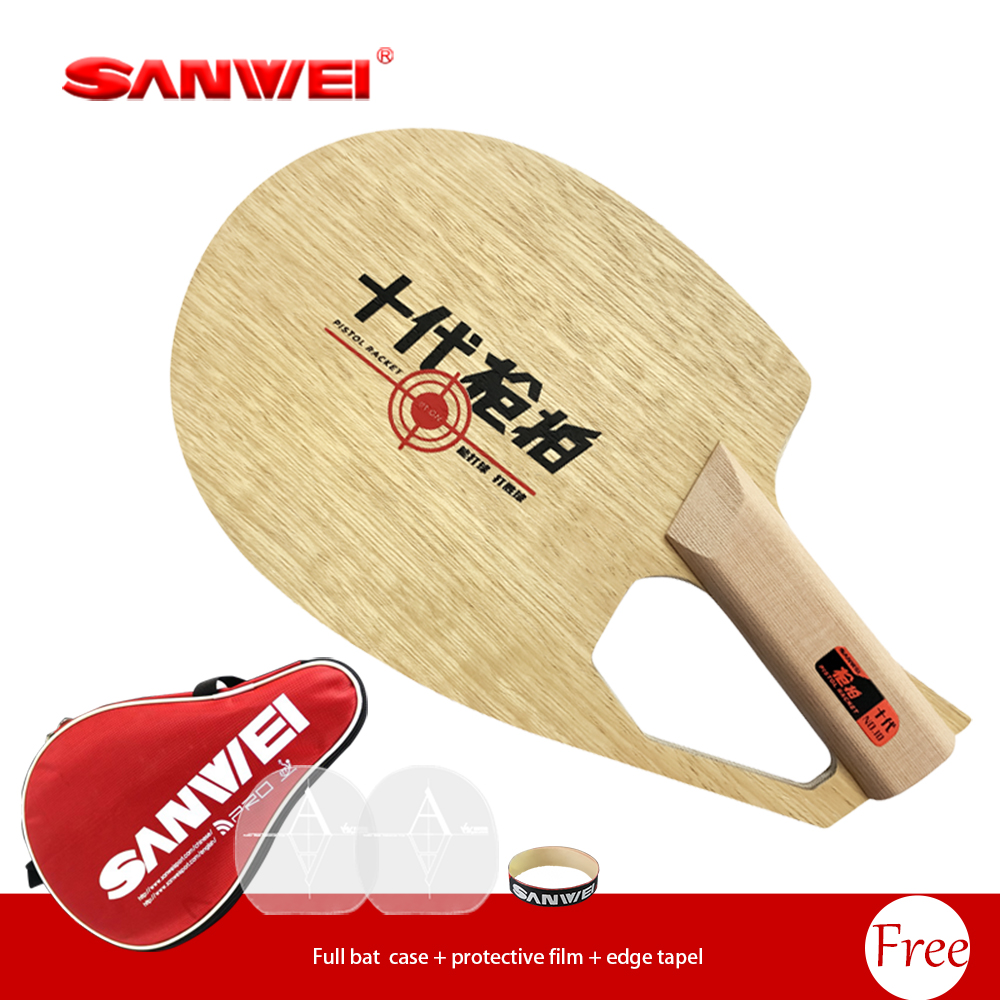 Original SANWEI Patented Pisto - Table Tennis Paddle reseña y precio
