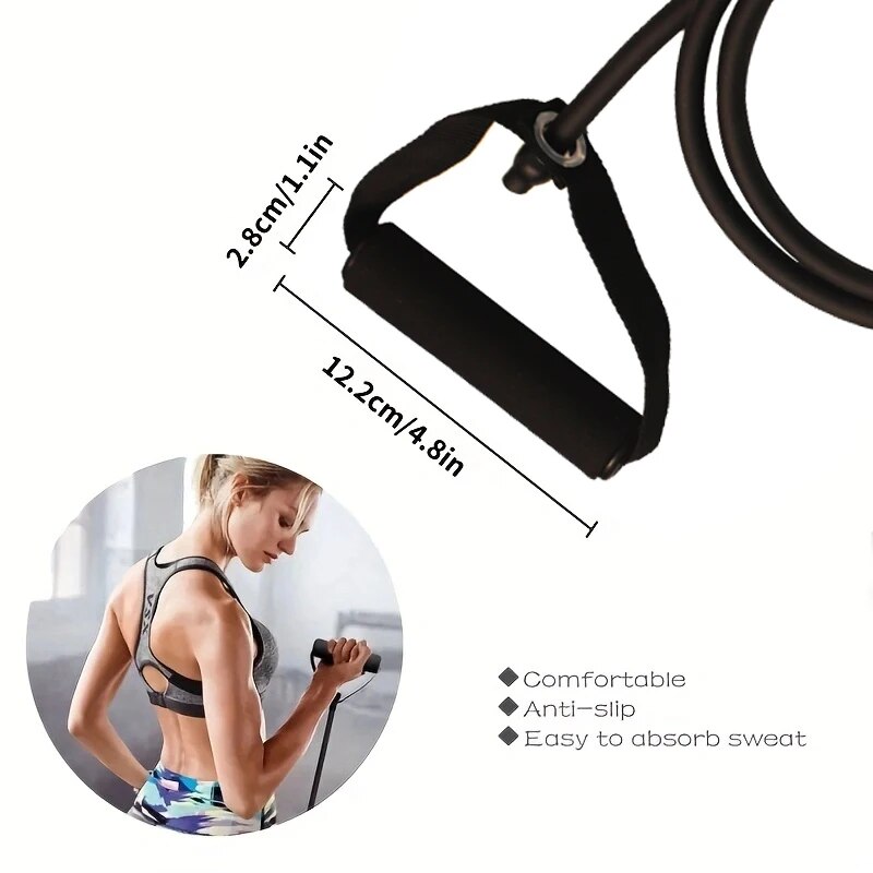 Resistance Bands With Handles, - Sports Equipment At Home reseña y precio