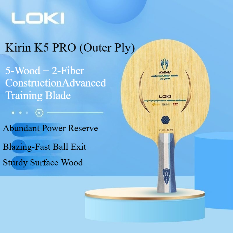 LOKI Kirin K5 PRO Table Tennis - Table Tennis Paddle reseña y precio