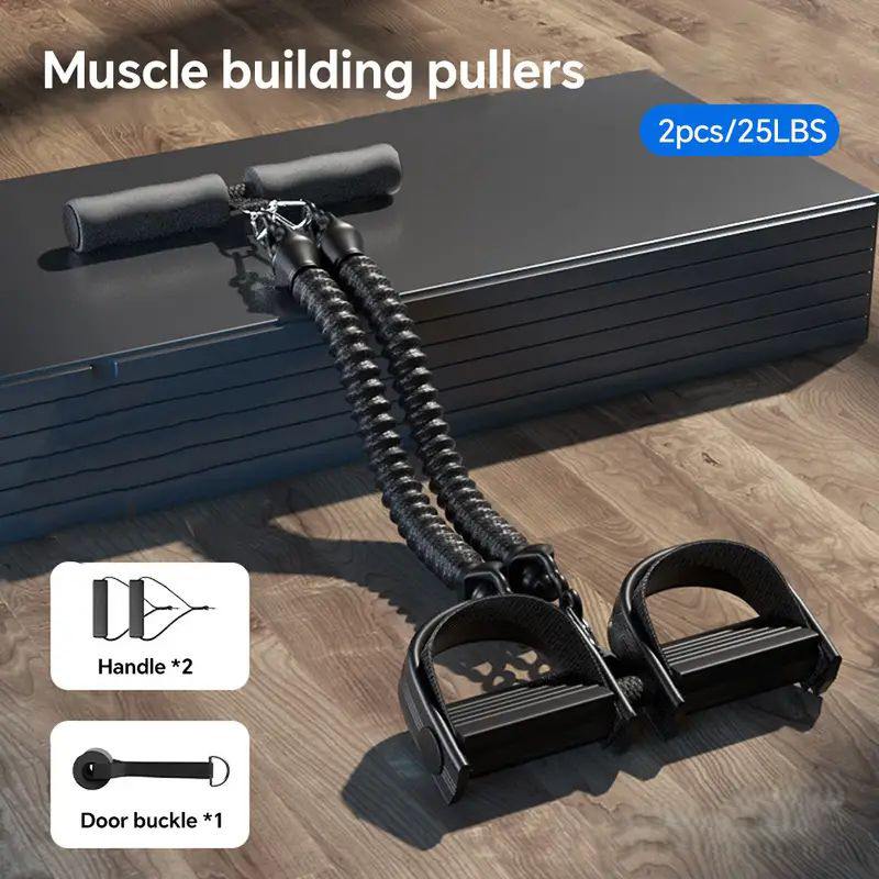 Pedal Tension Rope Puller Exer - Sports Equipment At Home reseña y precio