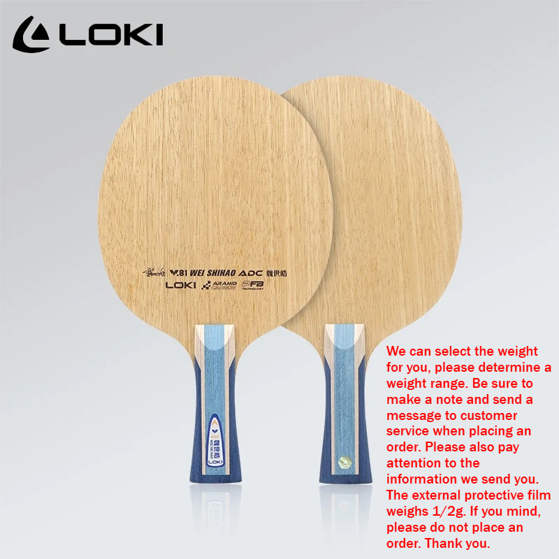 LOKI ADC SADC Table Tennis Bla - Table Tennis Paddle reseña y precio
