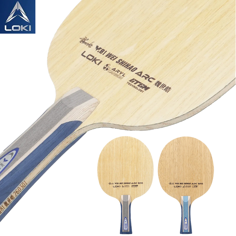 LOKI W81 Series Wei Shihao Tab - Table Tennis Paddle reseña y precio