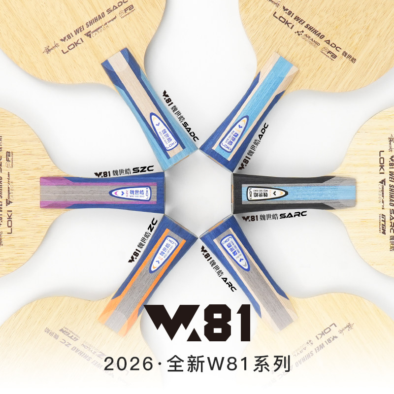 LOKI W81 Series Wei Shihao Tab - Table Tennis Paddle reseña y precio