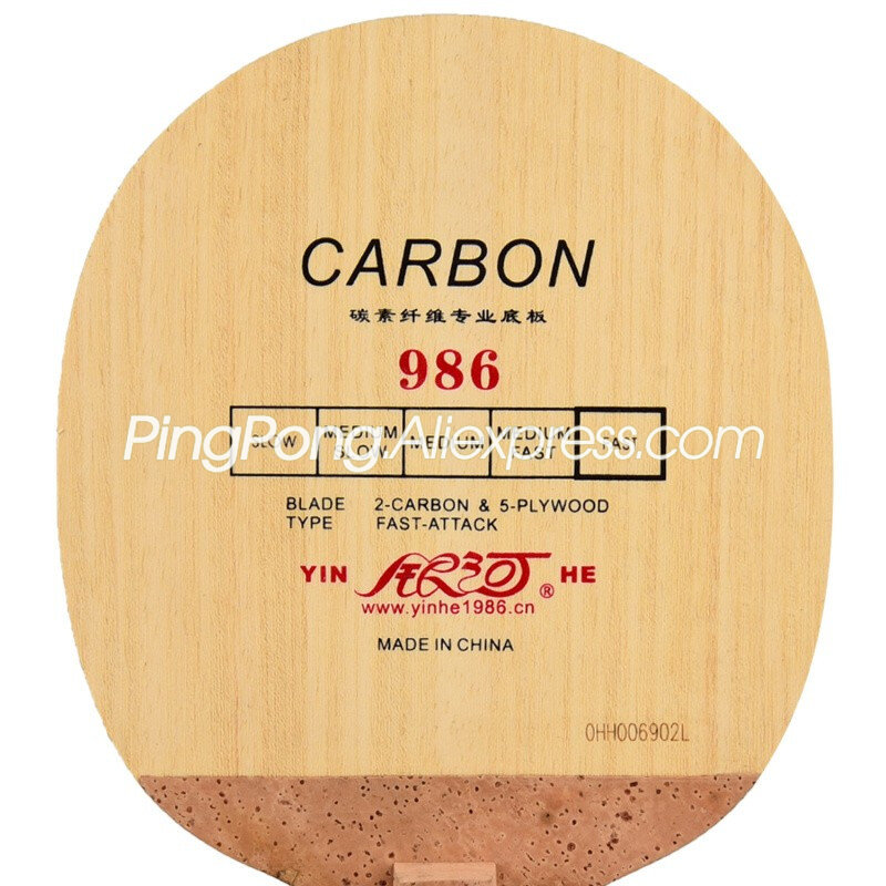 Original YINHE 986 Carbon Tabl - Cricket Bat Tape Ball reseña y precio