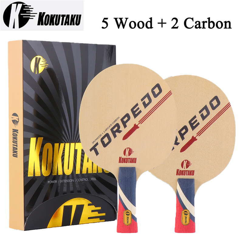 KOKUTAKU TORPEDO Table Tennis  - Table Tennis Paddle reseña y precio