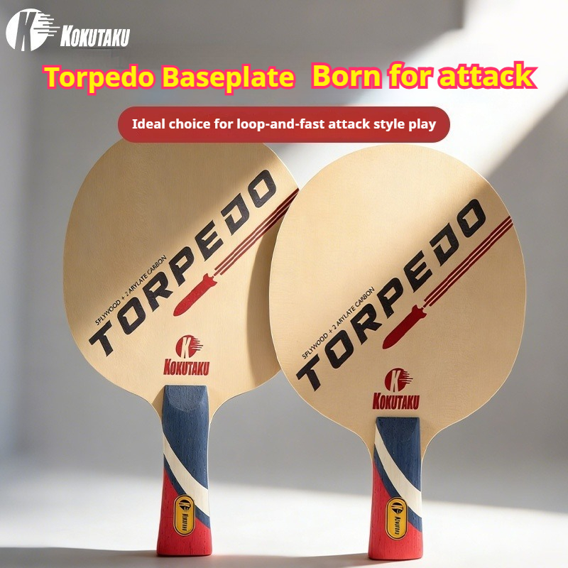 KOKUTAKU TORPEDO Table Tennis  - Table Tennis Paddle reseña y precio