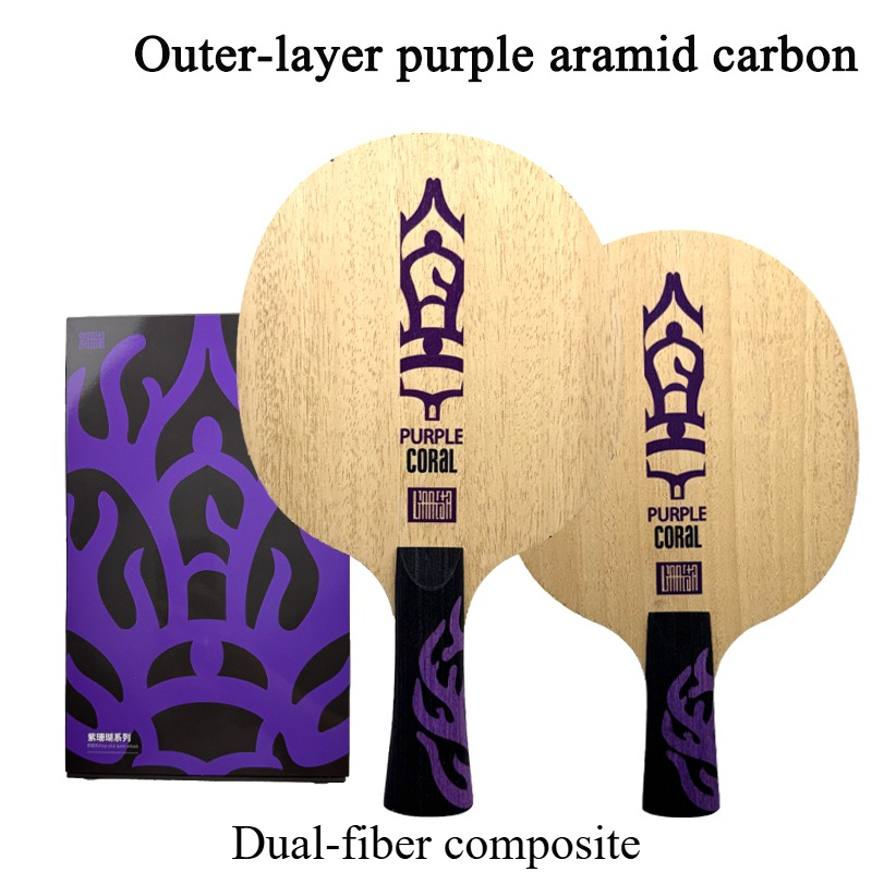 Meteor Purple Coral Table Tenn - Table Tennis Paddle reseña y precio