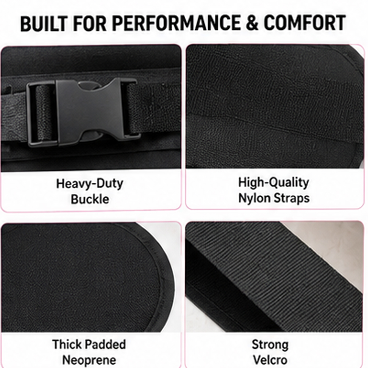 Heavy Duty Nylon Hip Thrust Be - Sports Equipment At Home reseña y precio