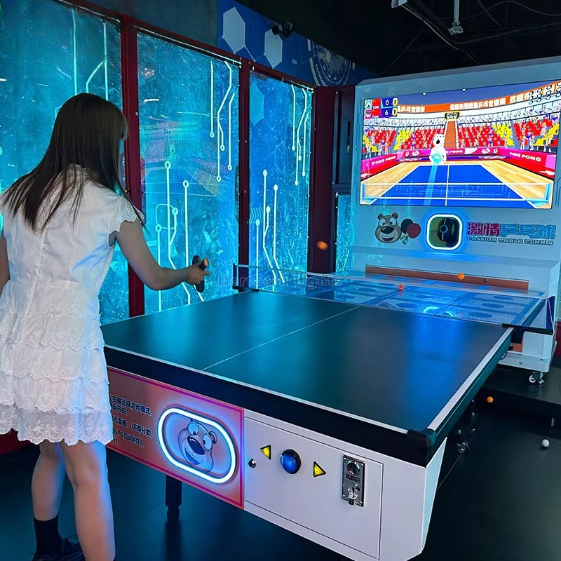 Table Tennis Game Console Vide - Sports Equipment Video reseña y precio