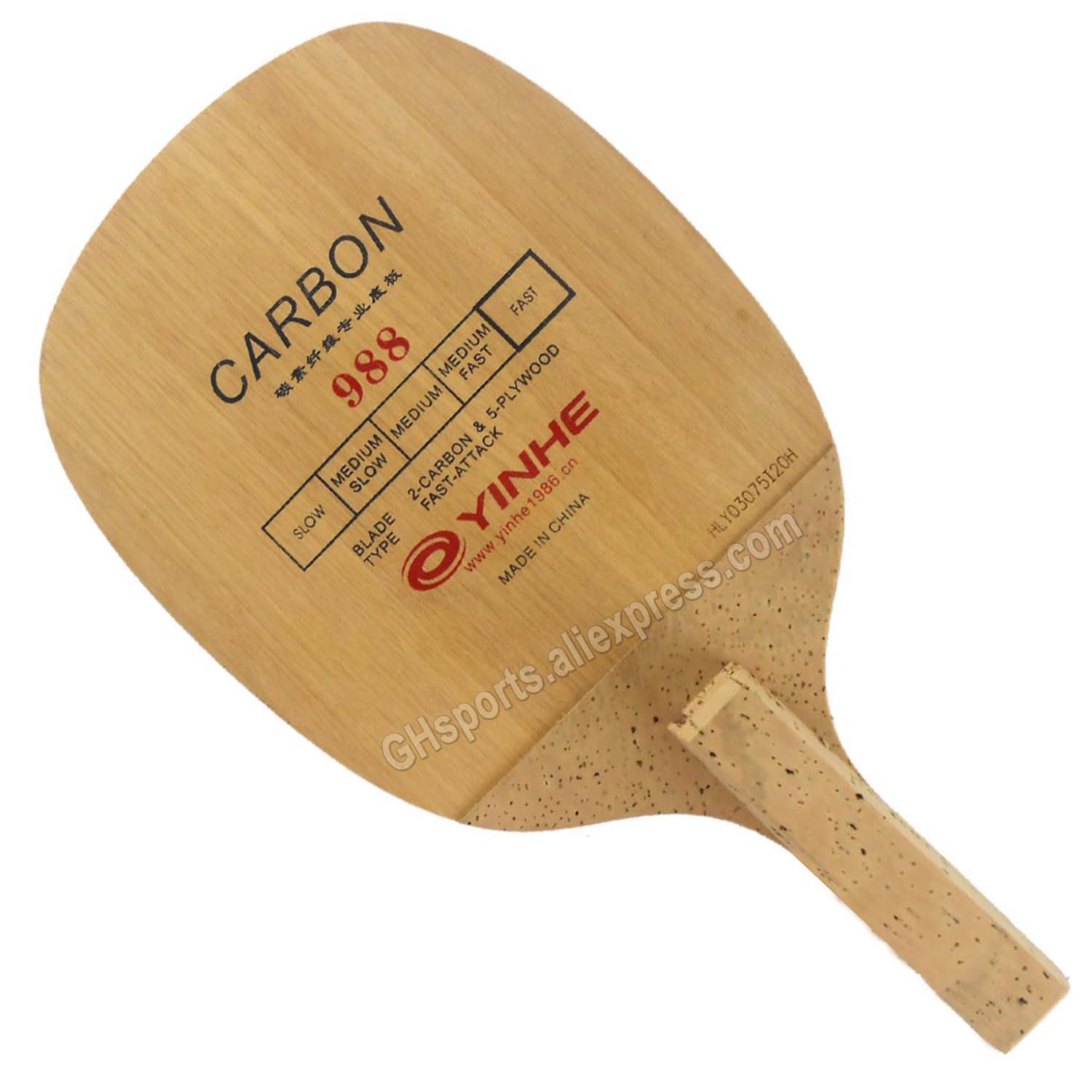 Original YINHE 988 Carbon Tabl - Cricket Bat Tape Ball reseña y precio