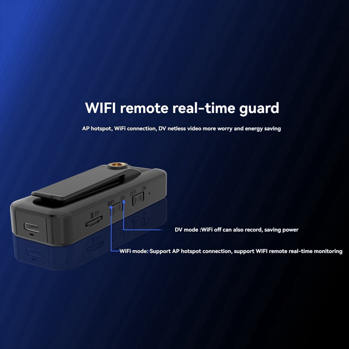 NEW WIFI Portable Recorder HD  - Sports Equipment Video reseña y precio