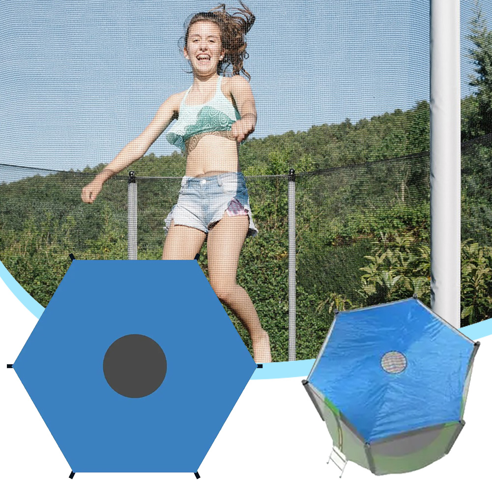 5/6/10ft Trampoline Cover Sun- - Trampoline Spring Cover reseña y precio