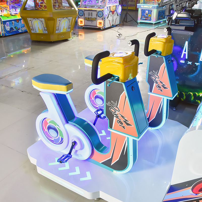 Coin-operated bicycle simulati - Sports Equipment Video reseña y precio