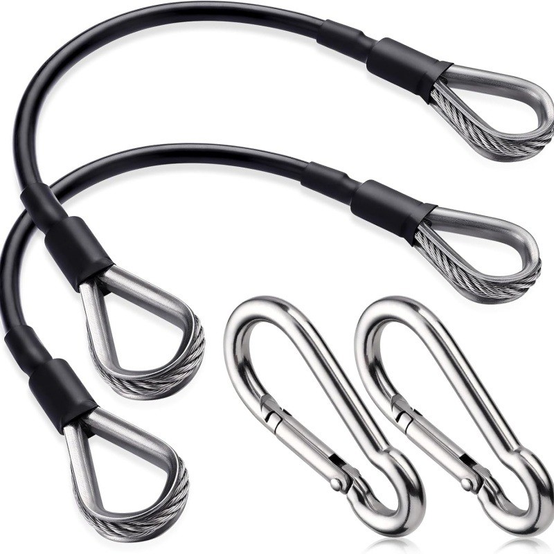 1/2Pcs 25cm Gym Cable Extensio - Sports Equipment At Home reseña y precio