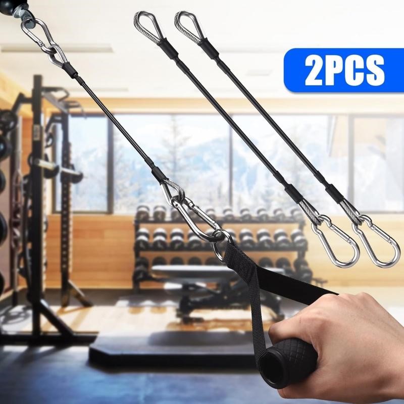 1/2Pcs 25cm Gym Cable Extensio - Sports Equipment At Home reseña y precio