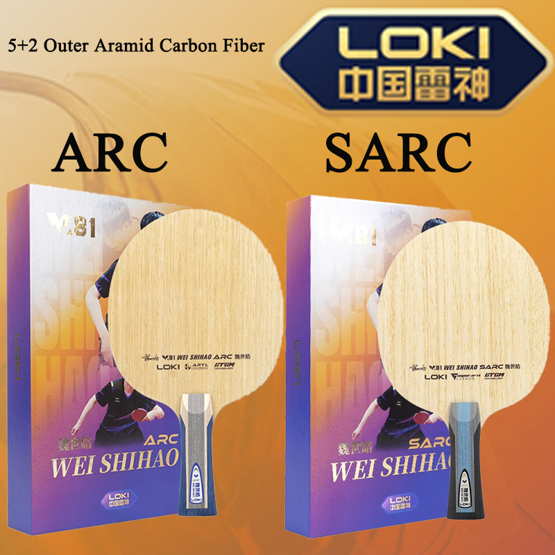 New LOKI W81 Series ARC SARC T - Table Tennis Paddle reseña y precio