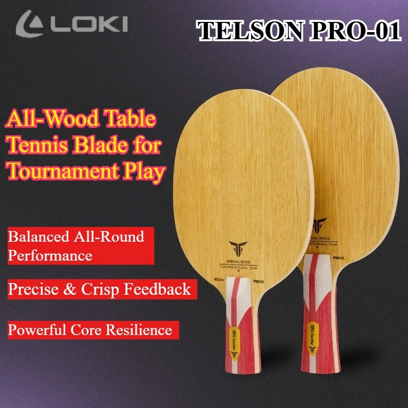 New LOKI TELSON PRO-01 Table T - Table Tennis Paddle reseña y precio